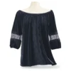 Black Velvet & Lace Top steampunk buy now online