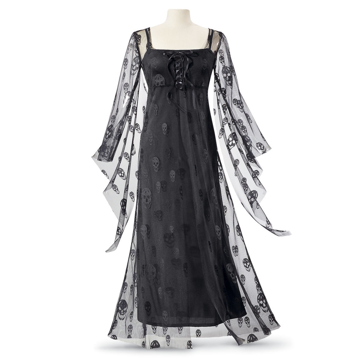 Nightshade Gown and Slip Dress Ensemble steampunk buy now online