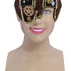 Steampunk Mask, Male, Glasses Frame Mask, Fancy Dress, Accessory steampunk buy now online