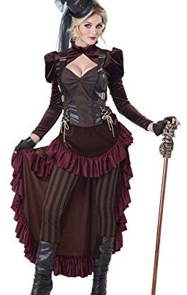 California Fancy dress costumes Womens Women's Victorian Steampunk Fancy dress costume Medium steampunk buy now online