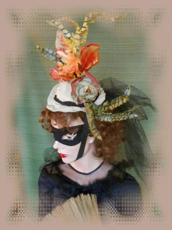 Steampunk Mini Witch's Hat by PatsSpecialPlace steampunk buy now online Steampunk Mini Witch's Hat by PatsSpecialPlace steampunk buy now online