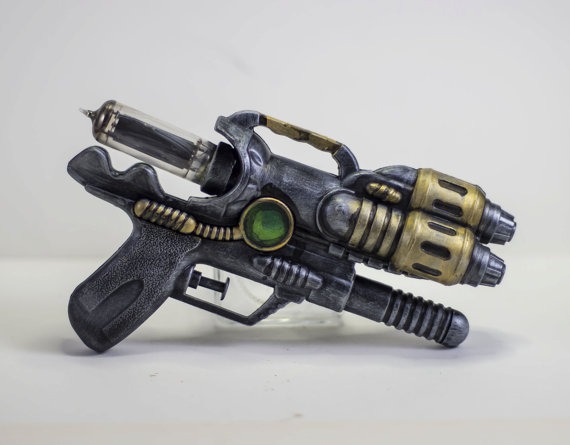 Steampunk Gun Rare Toy Victorian Valve Vintage by OrionOddities steampunk buy now online