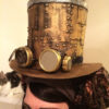 Steampunk Top Hat, faux-metal by SchmoodysOddities steampunk buy now online