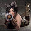 ON SALE! Steampunk Rocket Raccoon 8.5×11" print – Miss Chezza cosplay print (Guardians of the Galaxy) by MissChezzaCosplay steampunk buy now online