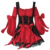 Pirate Vixen Wench Dress and Petticoat Plus steampunk buy now online