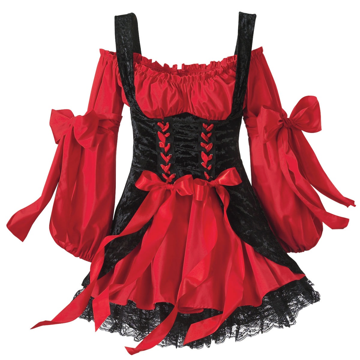 Pirate Vixen Wench Dress and Petticoat Plus steampunk buy now online