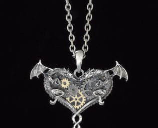 Steampunk Dragons Necklace steampunk buy now online