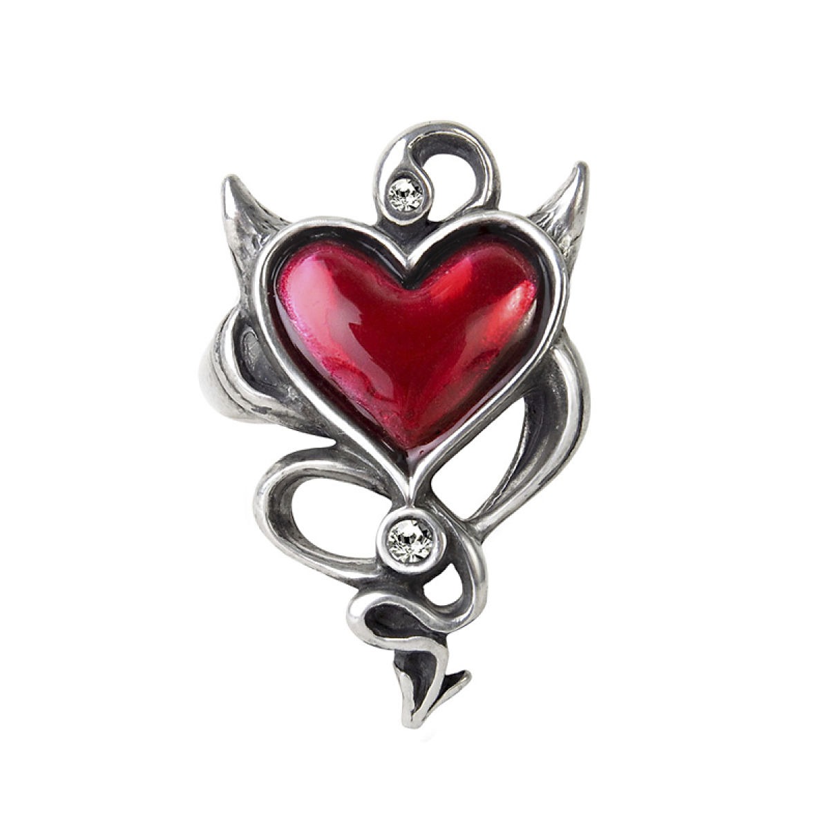 Devil Heart Ring steampunk buy now online