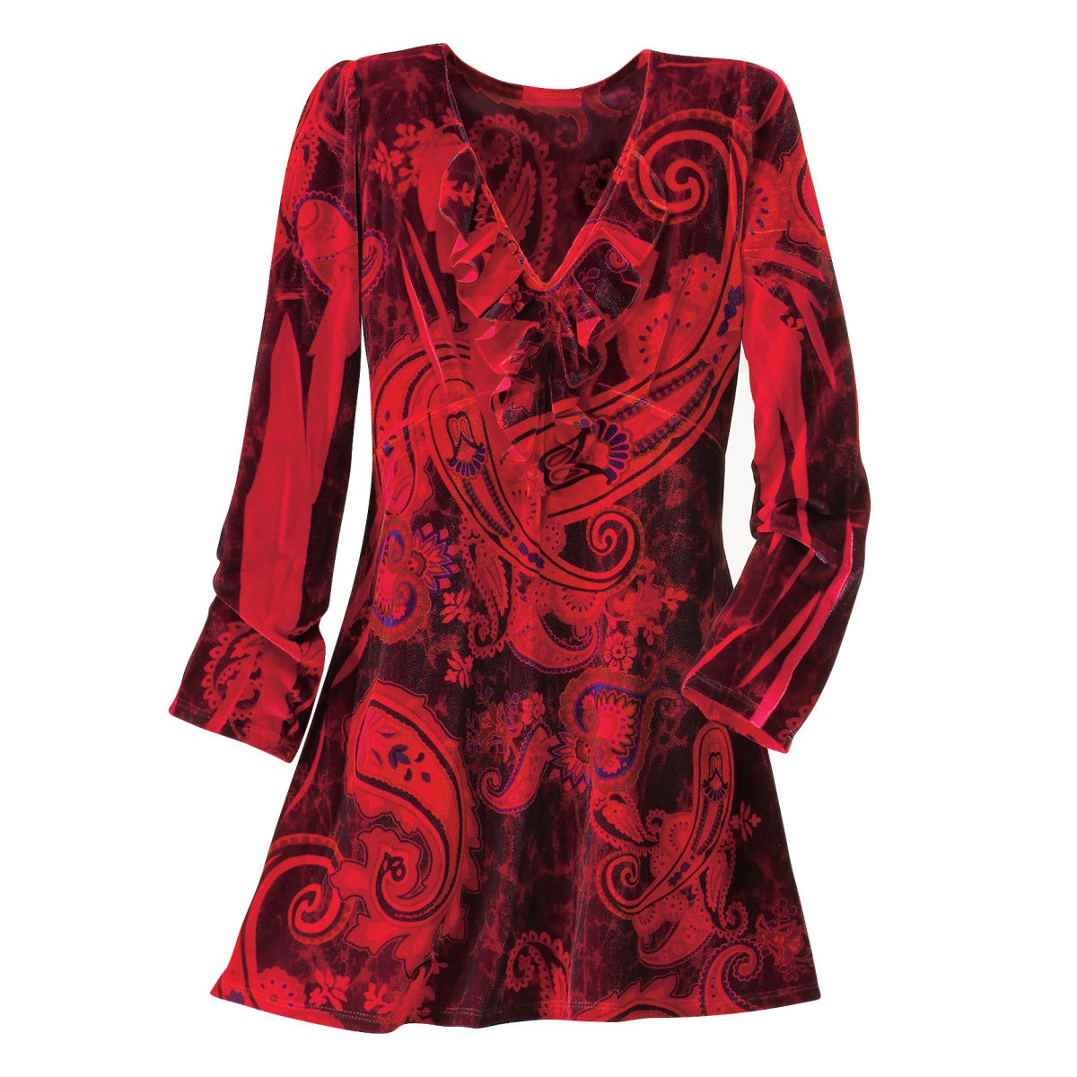Ruby Velvet Top steampunk buy now online
