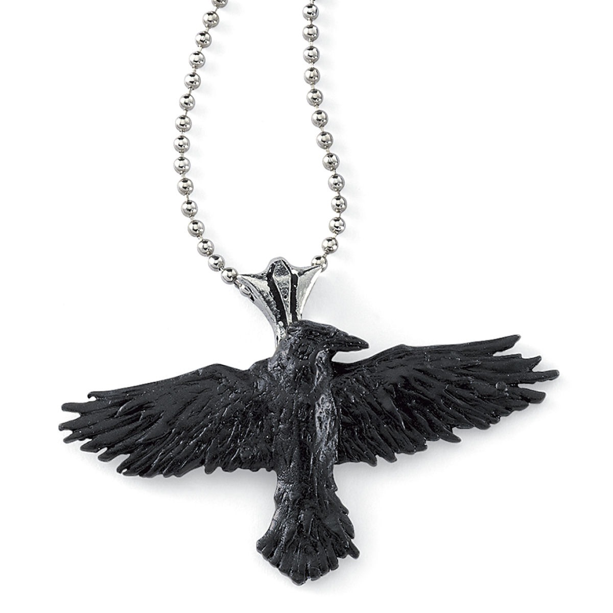 Pewter Raven Necklace steampunk buy now online