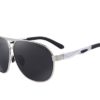 MERRY'S Male Classic Brand HD polarized Sunglasses Aluminum Driving Sun glasses S8611 (Sliver) steampunk buy now online