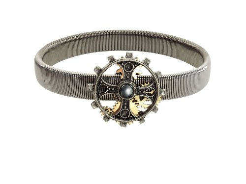 Alchemy Empire: Steampunk Foundryman's Ring Cross Sleeve Band steampunk buy now online