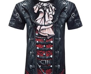 GOTHIQUE WRAP - Men's T-Shirt -All Over Printed Garment (X-Large) steampunk buy now online