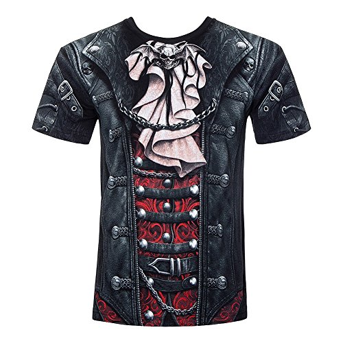 GOTHIQUE WRAP - Men's T-Shirt -All Over Printed Garment (X-Large) steampunk buy now online