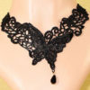 Gothic Lace Lolita Necklace with Butterfly Embroidery steampunk buy now online