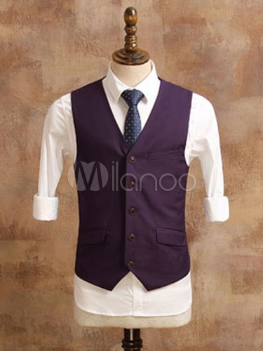 Steampunk Men's Single Breasted Vintage Slim Fit Waistcoat steampunk buy now online