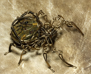 Steampunk spider Sculpture - Oxford Steampunk Exhibition steampunk buy now online