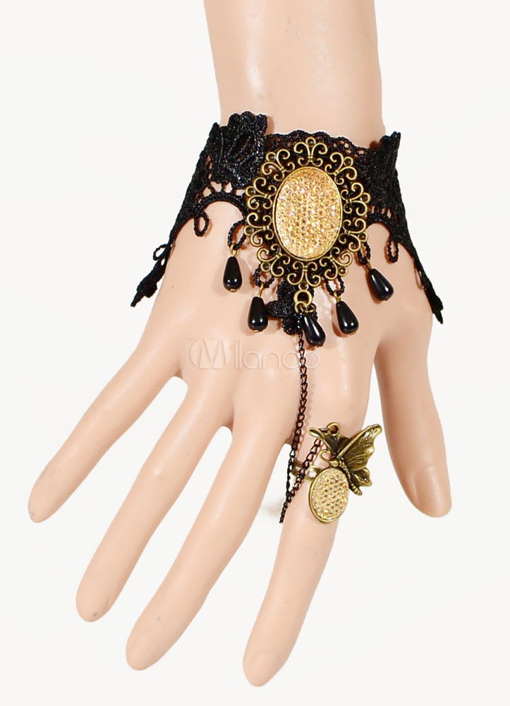 Women's Gothic Lace Rings steampunk buy now online