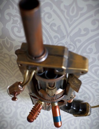 Steampunk Gun : 7 : Nerf Maverick : TinkSPG steampunk buy now online