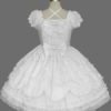 White Bows Cotton Gothic Lolita One-Piece for Girls steampunk buy now online