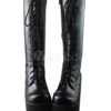 Matte Gothic Black Lolita Boots High Platform steampunk buy now online