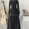 Gothic Black Organza Lace Lolita One-Piece steampunk buy now online