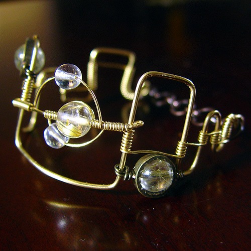 Steampunk Jewelry Bracelet made by CatherinetteRings steampunk buy now online