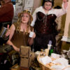 Madame von Hedwig takes tea with the Clockwork Dolls at Steampunk Worlds Fair steampunk buy now online