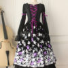 Gothic Black Knotted Cotton Lolita One-Piece steampunk buy now online