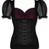 Punk Rave Black Red Passion Top T Shirt Goth Steampunk VTG Pyon Pyon steampunk buy now online