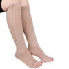 TiaoBug Black/Nude Compression Knee High Open Toe Socks Leg Support Stockings with Zipper 1Pair Nude Large steampunk buy now online TiaoBug Black/Nude Compression Knee High Open Toe Socks Leg Support Stockings with Zipper 1Pair Nude Large steampunk buy now online