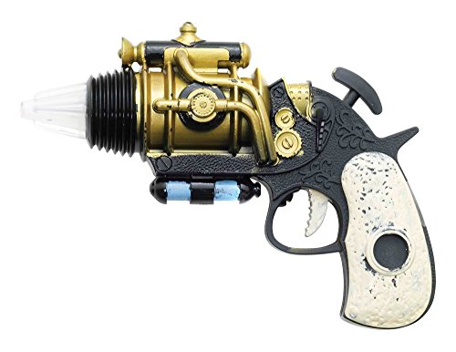 Steampunk Revolver Novelty Weapon Accessory for 00s Rock Rockabilly Fancy Dress Novelty Weapon steampunk buy now online