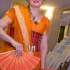 Madame Hera von Hedwig in a Sari at Steampunk Worlds Fair steampunk buy now online