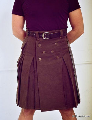 Brown Steampunk with Accent Pleat steampunk buy now online