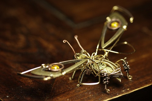 Steampunk Time Travel Bug Sculpture steampunk buy now online