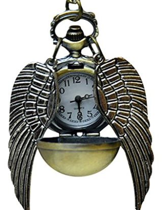 Winrembrandt Harry Potter Golden Snitch Watch Necklace Steampunk Quidditch Pocket Clock steampunk buy now online