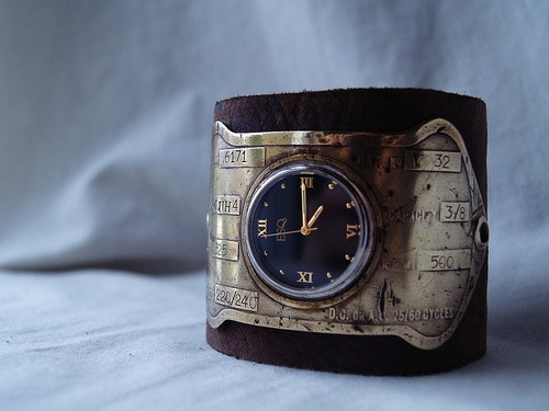 Bespoke Watch - 'Drill Watch' - Industrial/Steampunk - Face steampunk buy now online