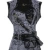 Burvogue Women's Gothic Retro 12 Steel Bone Steampunk Corset Top M steampunk buy now online