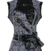 Burvogue Women's Gothic Retro 12 Steel Bone Steampunk Corset Top M steampunk buy now online