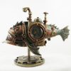 Steampunk Submarine | Sub Piranha | Bronzed Statue Figurine Fantasy Ornament steampunk buy now online