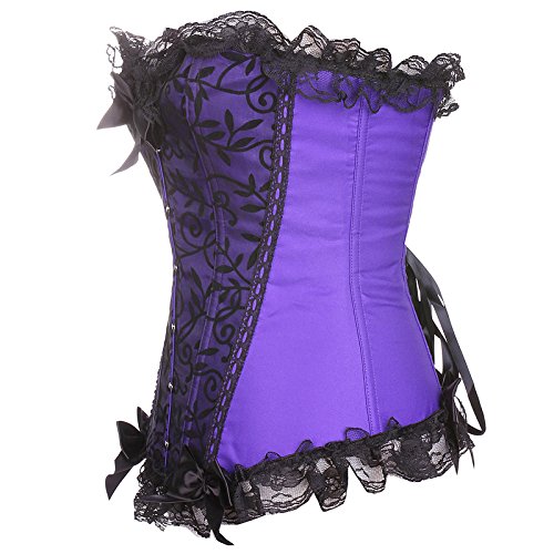 VaoleÂ£Â¨TMÂ£Â© Sexy Corsets and Bustiers Top Lace Up Boned Overbust Waist Trainer Steampunk Corset Bridal Corselet Slimming Body Shapewear steampunk buy now online