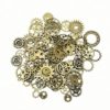 Mudder Steampunk Gears and Cogs Bulk 100g for Craft Jewelry Accessories, Bronze steampunk buy now online