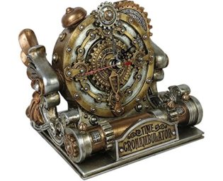 The Vault by Alchemy Time Chronambulator Desk Clock steampunk buy now online