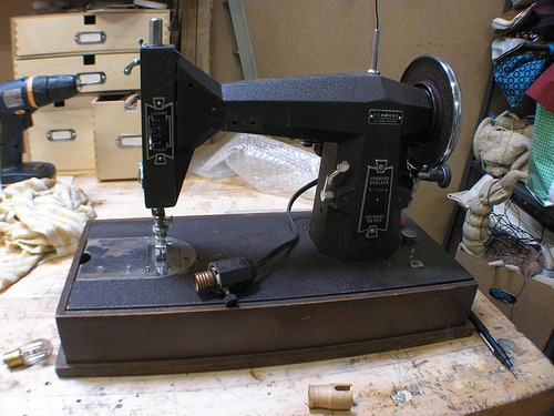 Steampunk Sewing Machine - before steampunk buy now online