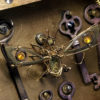 Steampunk cicada sculpture in Skeleton key Frame steampunk buy now online