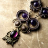 steampunk Jewelry made by CatherinetteRings Amethyst Necklace steampunk buy now online