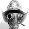 Steampunk mask | Fire master | black and white steampunk buy now online