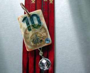 Steampunk Number 10 Altered Game Charm steampunk buy now online