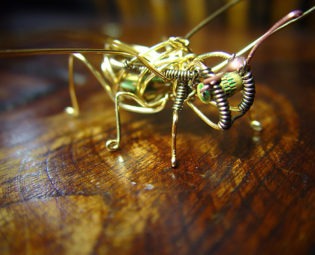 Steampunk brass wire time bug steampunk buy now online