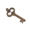 Walnut Wood Laser Cut Skeleton Key Pendant 1 Inch (1) steampunk buy now online